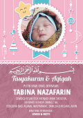 Tasyakuran & Aqiqah Tabina