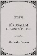 Jérusalem, le saint sépulcre