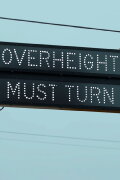 OVERHEIGHT MUST TURN