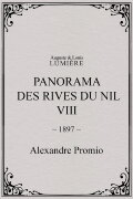 Panorama des rives du Nil, [VIII]