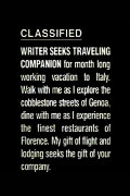 Traveling Companion