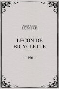 Leçon de bicyclette
