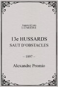 13e hussards : saut d’obstacles