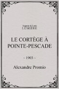 Le cortège à Pointe-Pescade