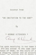 An Invitation to the Hunt