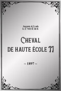 Cheval de haute école, II