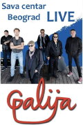 Galija - Concert at Sava Center, Belgrade 2011