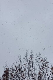 a sudden change in seasons