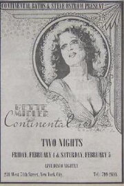 Bette Midler at the Continental Baths