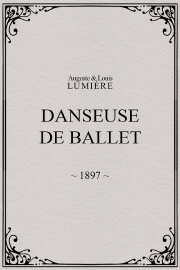 Danseuse de ballet