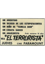 El terrorista El terrorista