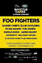 Foo Fighters - Invictus Games Closing Ceremony