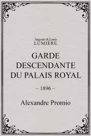 Garde descendante du palais royal