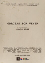 Gracias por venir Gracias por venir