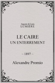 Le Caire, un enterrement