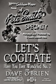 Let's Cogitate