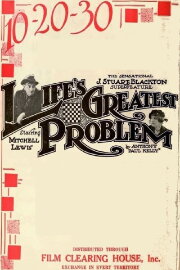 Life's Greatest Problem