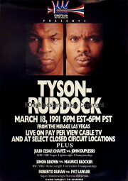 Mike Tyson vs Donovan Razor Ruddock I Mike Tyson vs Donovan Razor Ruddock I