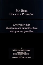 Mr. Bean Goes to a Première Mr. Bean Goes to a Première