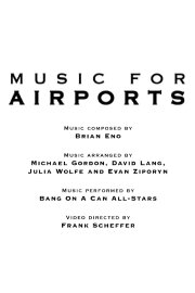 Music for Airports