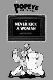 Never Kick a Woman
