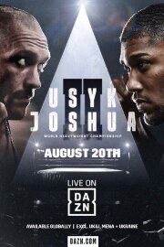 Oleksandr Usyk vs. Anthony Joshua II