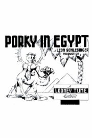 Porky in Egypt Porky in Egypt