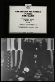 President McKinley Taking the Oath