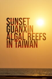 Sunset Guanxin Algal Reefs in Taiwan