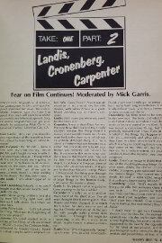 Take One: Fear on Film