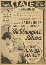 The Stranger's Return
