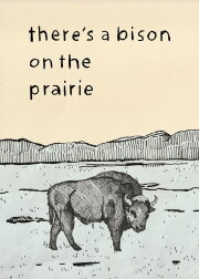 There's a Bison on The Prairie