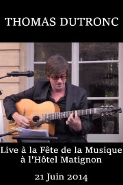Thomas Dutronc - Live à la fete de la musique à l'hotel matignon Thomas Dutronc - Live à la fete de la musique à l'hotel matignon