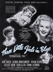 Three Little Girls in Blue