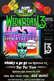 Wednesday 13's Halloween Spooktacular!