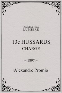 13e hussards : charge (1897)