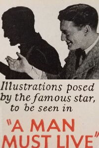A Man Must Live (1925)