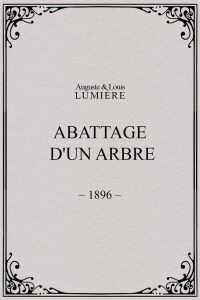 Abattage d'un arbre (1896)