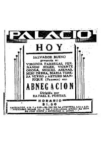 Abnegación (1938)