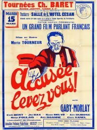 Accusée... Levez-vous ! (1930)