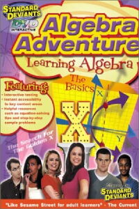 Algebra Adventure, Learning Algebra: The Standard Deviants (1996)