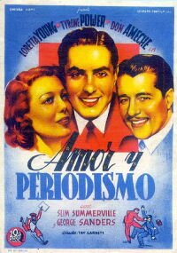Amor y periodismo (1937)