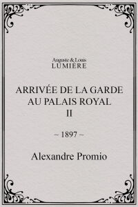 Arrivée de la garde au palais royal, II (1897)