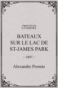 Bateaux sur le lac de St-James Park (1897)