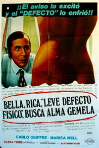 Bella, rica, con leve defecto físico (1973)
