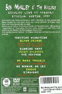 Bob Marley & The Wailers - Live At Harvard Stadium, Boston, 1979 (1979)