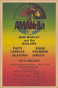 Bob Marley & The Wailers - Live At Harvard Stadium, Boston, 1979 (1979)