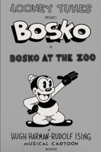 Bosko en el zoo (1932)