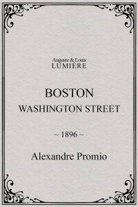 Boston, Washington street (1896)