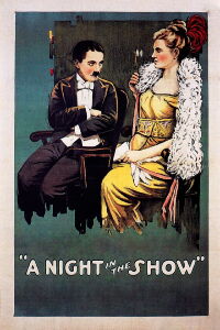 Charlot en el teatro (1915)